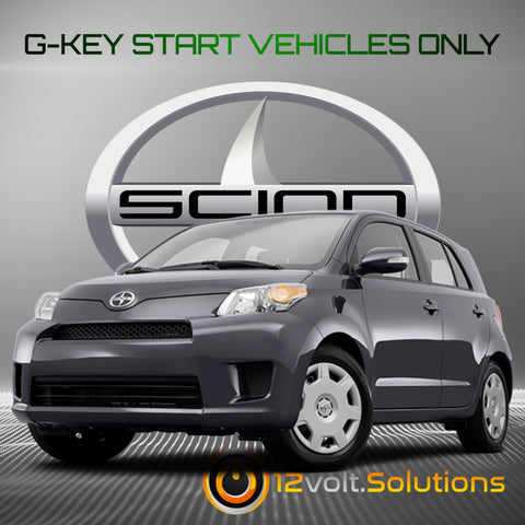 2011-2014 Scion XD Plug & Play Remote Start Kit (G-Key)