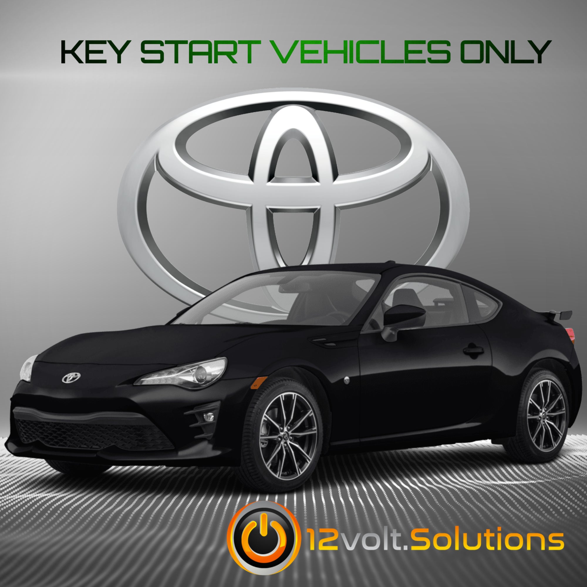 2017-2019 Toyota 86 Plug and Play Remote Start Kit (Key Start)-12Volt.Solutions