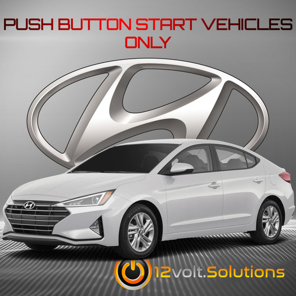2017-2020 Hyundai Elantra Remote Start Plug and Play Kit (Push Button Start)