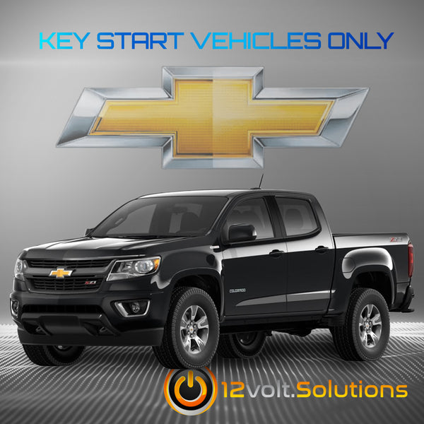 2016 chevy deals colorado remote start