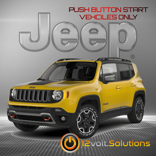 2018 - 2021 Jeep Renegade Push Start Remote Start - Plug & Play –  Accessorides